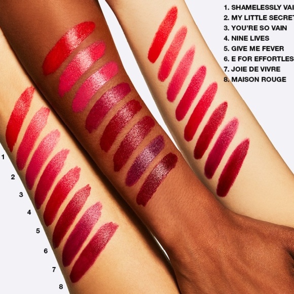 Mac “E for Effortless” Love Me Warm Toned Medium Red Lipstick - Picture 3 of 7